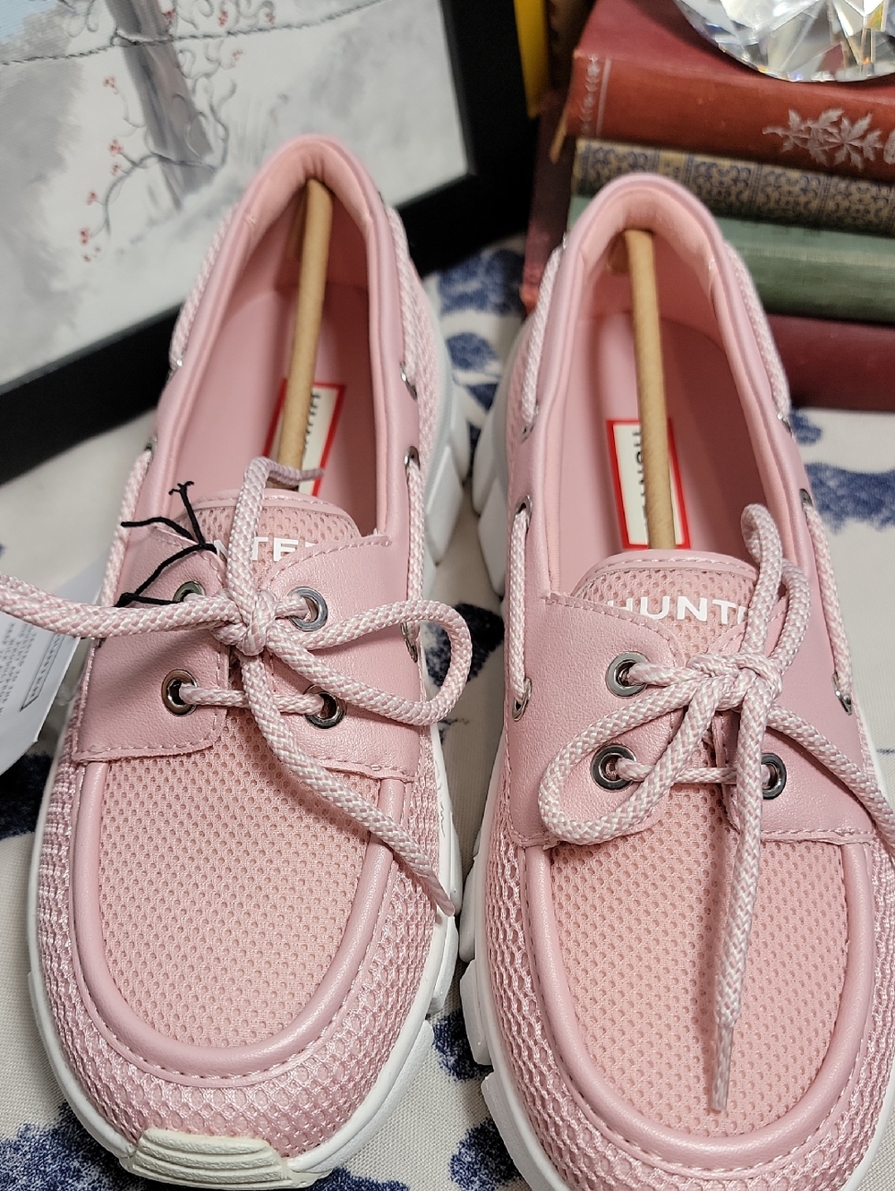 New Hunter Pink Sneakers